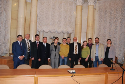 Встреча Совета молодых ученых Российской академии наук с представителями Федерального фонда содействия развитию жилищного строительства